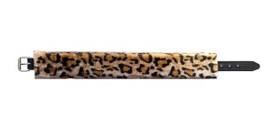 ROUGE Collar Black/Leopard Print