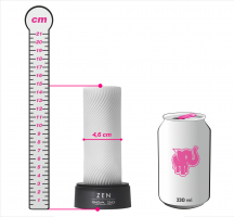 Tenga 3D Zen masturbator, lahko