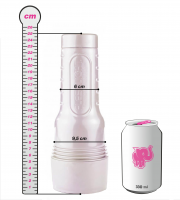 Fleshlight Stoya Destroya vagina, primerjava s pločevinko