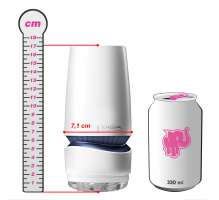 Masturbator Tenga Aero Cobalt Ring, lahko
