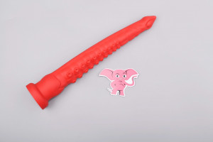 Dildo pošast s priseskom hobotnica (32 cm)