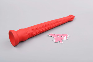 Dildo pošast s priseskom hobotnica (32 cm)