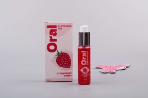 Ustni lubrikantni gel Strawberry Candy (30 ml)