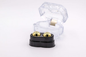 Kovinske kroglice Zlate kroglice (2*24 g)