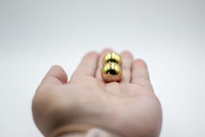 Kovinske kroglice Zlate kroglice (2*24 g)