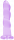 Dildo s priseskom Majestic (17 cm), vijolična