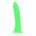 Svetleči realistični dildo s priseskom Neon Night (20 cm), zelen