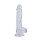 Clear Pleasure realistični dildo (15 cm), prozoren